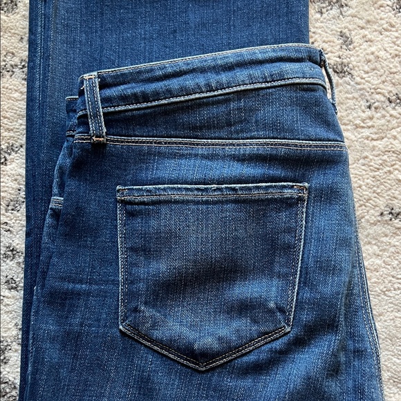 L'AGENCE Dark Blue Straight Leg Ankle Length - Picture 5 of 15